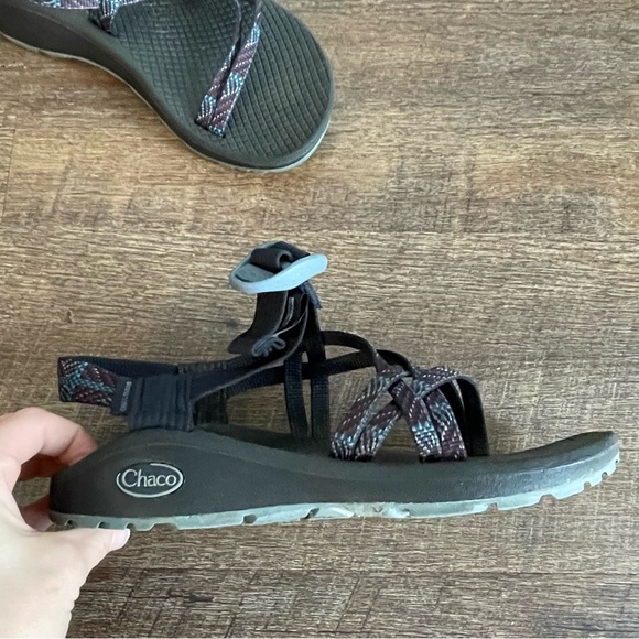 Chaco Women’s Z Cloud X Lean Navy Sandals Outdoor Strappy Hiking Camping Size 6 - Picture 4 of 5